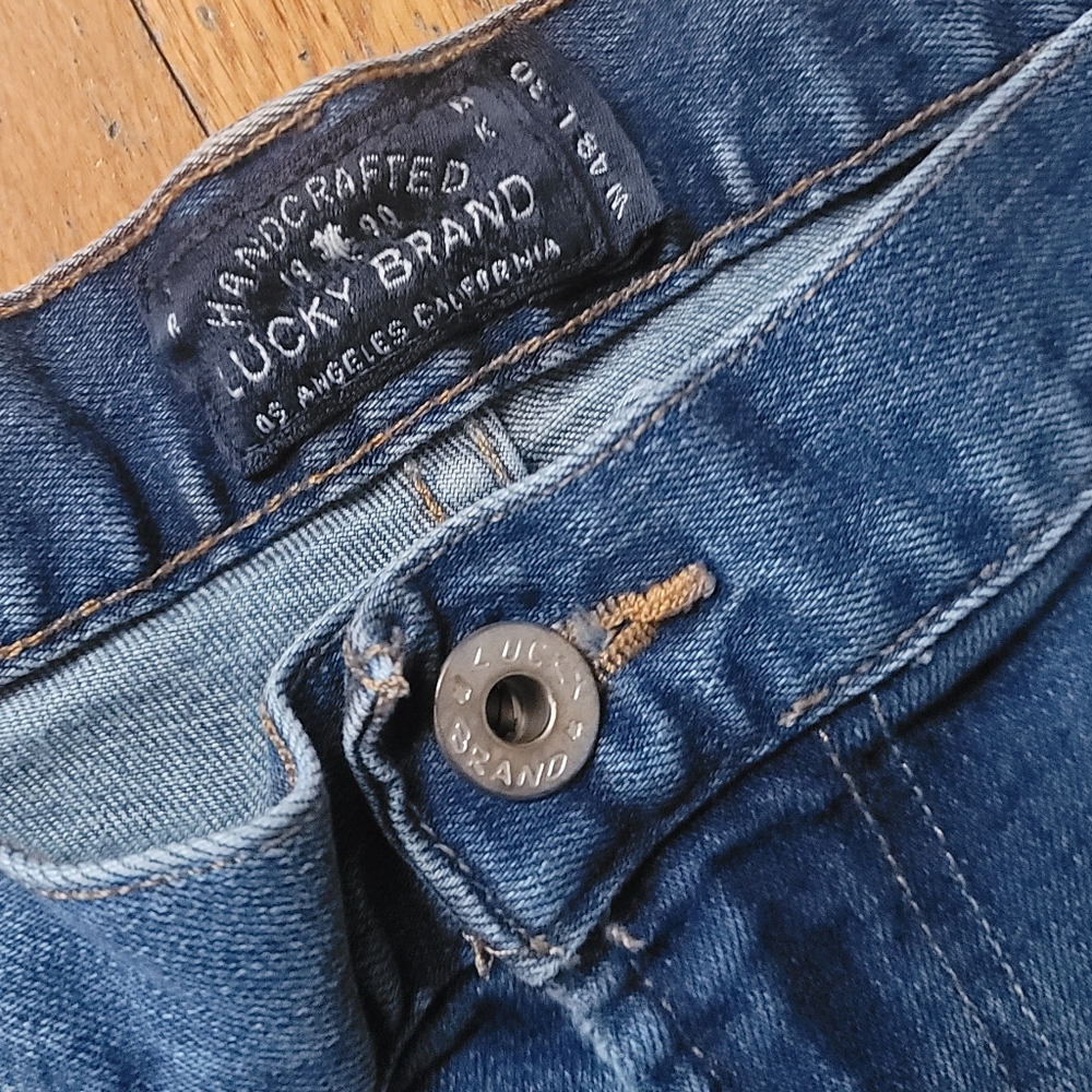 LUCKY BRAND Men's Straight Jeans, Size 48x30 - Picture 5 of 8